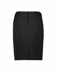 Mid Waist Stretch Chino Skirt